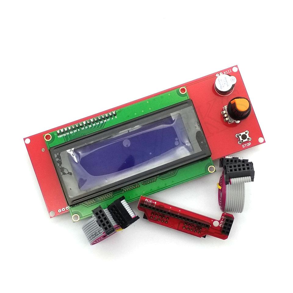 LCD 2004 Panel de Control Pantalla Controlador Inteligente Compatible con Ramps 1.4 Ramps Para Impresora 3D RepRap Mendel