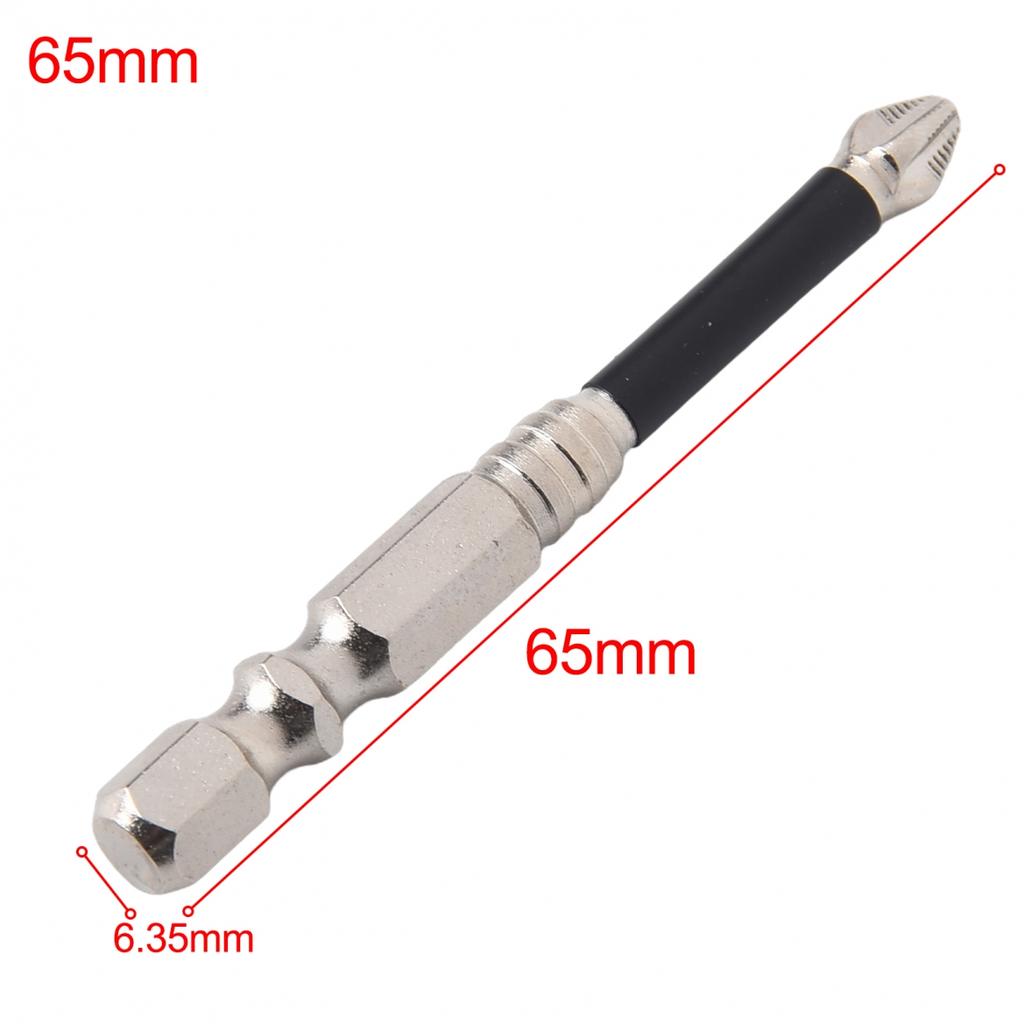 High Performance Magnetic Screwdriver Bit Long Drill Bits PH2 Alloy Steel