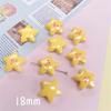 CH16 20*18mm Fun Little Bear Rabbit Star Resin Beads DIY Charm Exquisite Phone Chain Bracelet Hanging Bead Jewelry Accessories