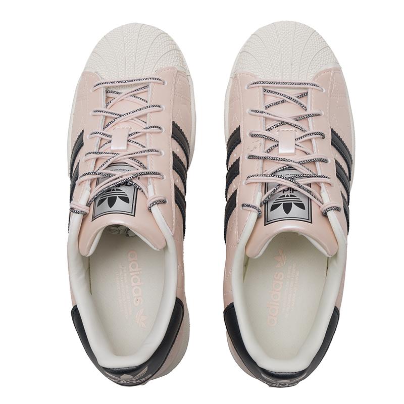Adidas Originals Superstar 2 Synthetic Leather, Leather Low top Skateboard Shoes Women's JR6985