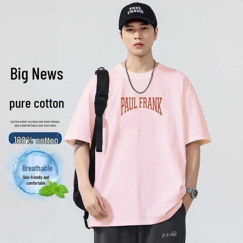 Paul Frank Men s Dropped Shoulder Crewneck Cotton T-Shirt 3XL