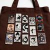 Gothic Tarot Black Cat Enamel Pin Mystic Witch Brooches On Clothes Badge Bag Clothes Lapel Woman Men Jewelry Gift for Friends