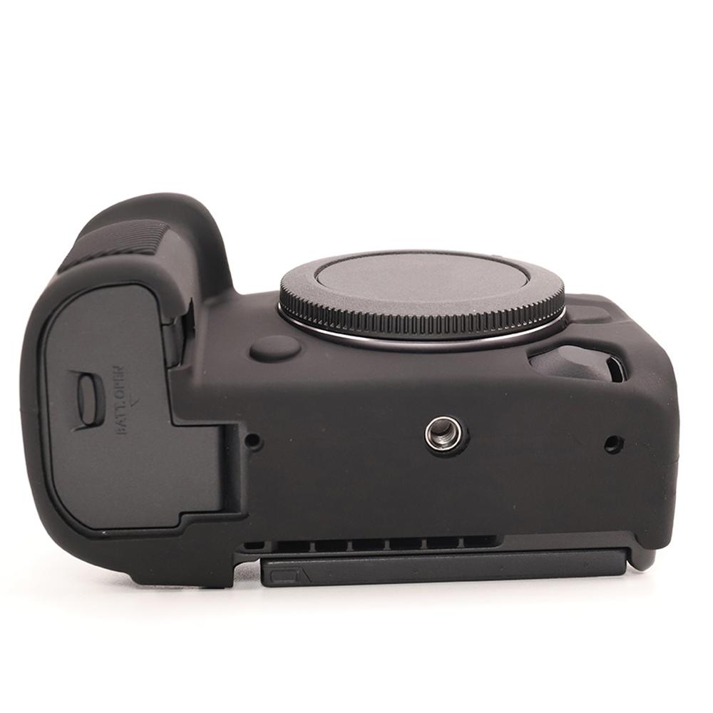 For Canon EOS R5 Mark II Glossy Camera Case Anti-Scratch Silicone Protective Cover