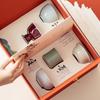 Five Blessings Teacup Gift Set – Chinese Ceramic Tasting Cups for Business or Souvenir