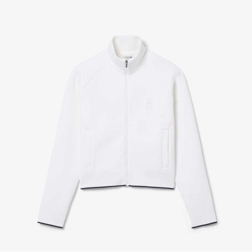 [lacoste] Women's Tennis Heritage Sweat Zip-Up SF0228-56G001