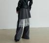 European & American Style 3-in-1 Detachable Lace-Trim Striped Pants - Autumn Collection