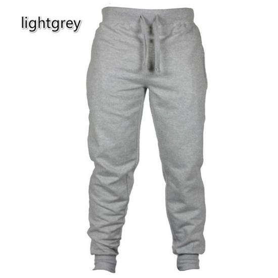 

Men s Casual Solid Color Versatile Sweatpants, Spring and Autumn Sports Breathable Harem Pants, Fashionable Versatile Ankle Pants M світло-сірого кольору