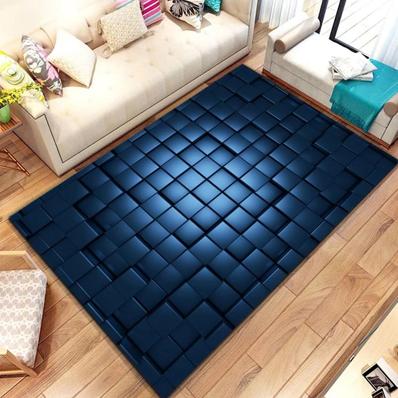 15 Sizes 3d DropSum Colours Pattern Rug for Living Room Area Carpet Bathroom Mat Creative Doormat Bedroom Mat Home Decor