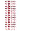 Xi Floral Long Strip Non-Woven Fabric Hanging Decoration for Living Room, Bedroom, or Wedding Entrance