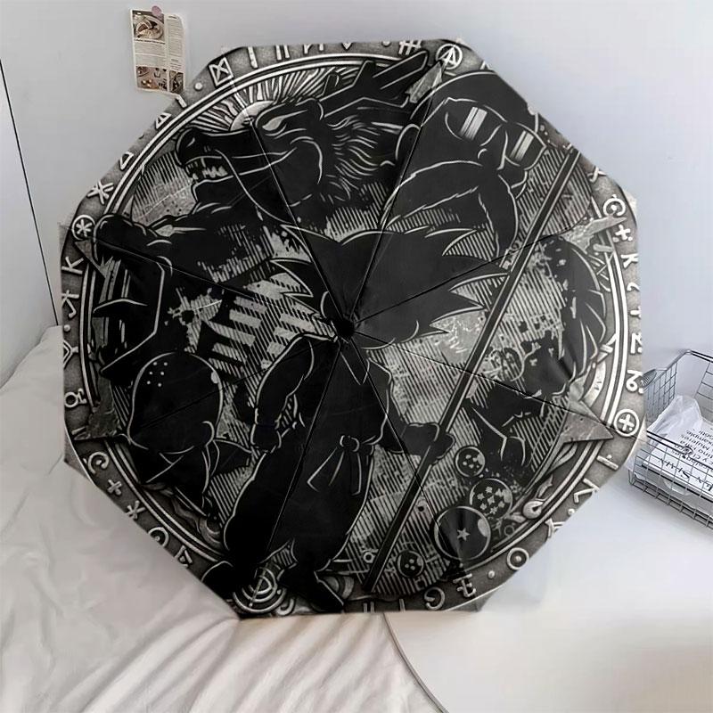 

Coinsand dragons Pattern Pattern New Style Umbrella, 1 Piece Automatic Folding Umbrella, Portable Travel Umbrella, Outdoor Umbrella, Birthday Gift