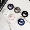 Hollow Strong Magnetic Liquid Silicone Comfortable Circular Grip Phone Holder For MagSafe Powerful Grip For Phone Ring Holder