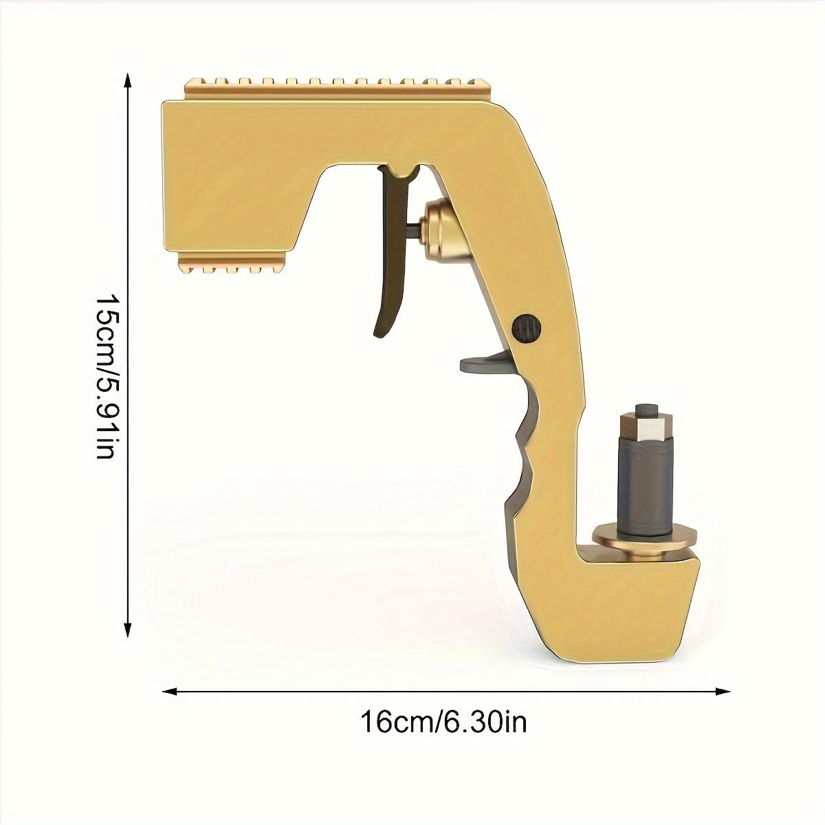 

Веселая пусковая установка Шампанское пистолет Стреляющая открывалка для бутылок, Подходит для вечеринок, посиделок, баров, мероприятий на открытом воздухе, бассейнов жёлтый