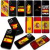 Cover for Xiaomi Redmi Note 11 15 8 9 10 Pro Plus A5 9A 9T 10A 10C 9C NFC 15C 8T Casing Phone Case Yellow Red Spain Flag