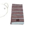 Colorful Striped Korean Style Scarf: Warm, Windproof Autumn & Winter Accessory for Students