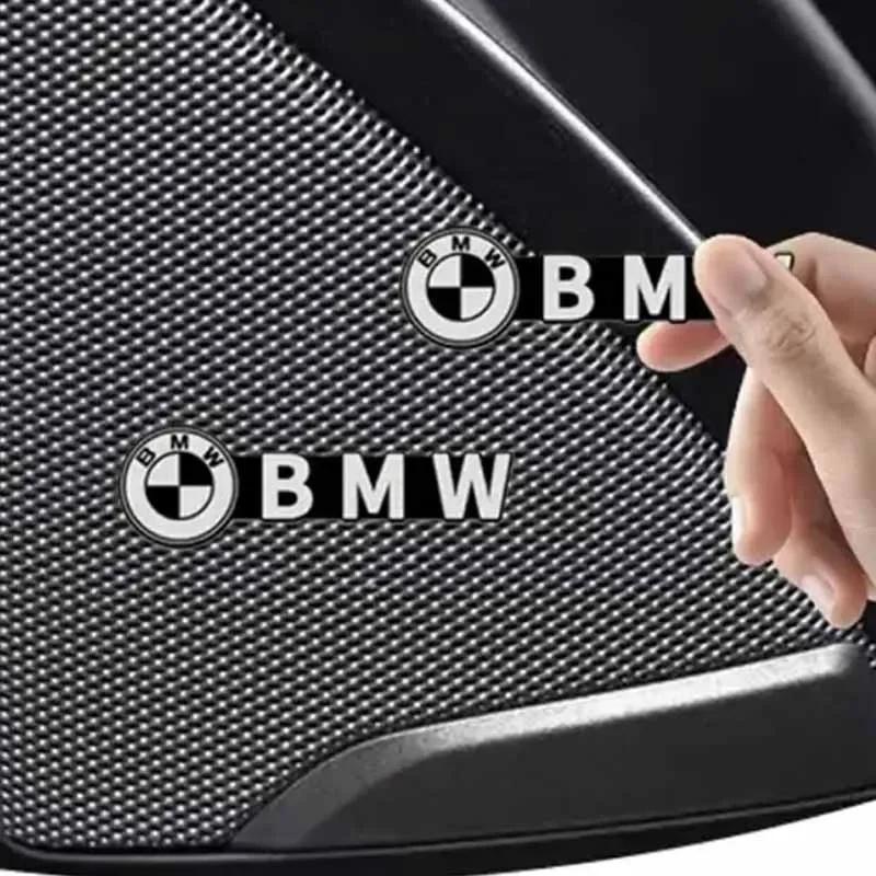 4/10p For BMW M 2 E46 E90 E60 F30 F10 E39 E36 Group car audio badge metal rearview mirror window decoration sticker car supplies DL3