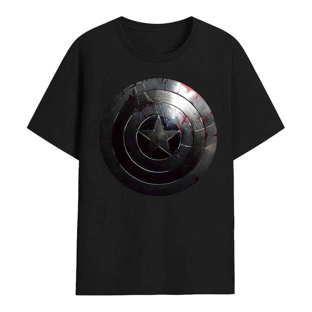Captain America Shield Mens  T-shirt Men's Women's Tops Tees