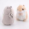 Cute Kids Toy Hamster Ornament Key Ring Key Chain Animal Plush Toy Plush Keychain Stuffed Toys Plush Dolls