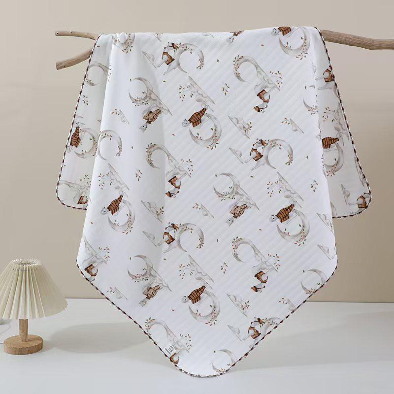 Baby Puckdecke aus reiner Baumwolle - Leichtgewicht für Frühling, Sommer und Herbst