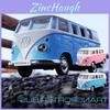 Coche de Juguete Modelo Volkswagen T1 Bus con Diseño de Puerta Doble