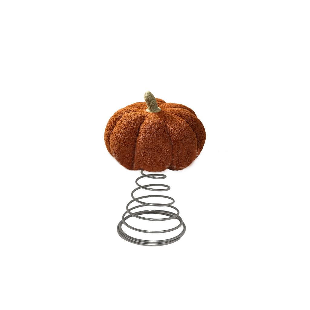 Pumpkin Tree Top Decoration With Party Decoration, Holiday Desktop Decoration