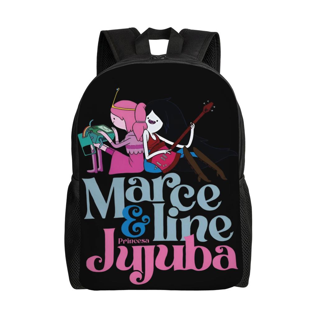 Adventures Anime Times Backpack for Women Men School College Students Bookbag Fits 15 Inch Laptop Cartoon Bags