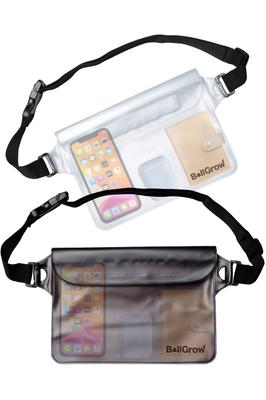BellGrow Waterproof Waterproof Waterproof Fully Waterproof for and Outdoor Activities of IP68 JIS Certified and Pouch, Bag, Pouch, Pool, Ocean,