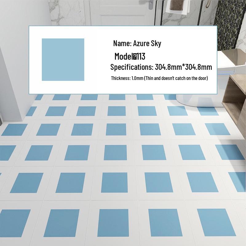 PVC Self-Adhesive Waterproof Stone Plastic Floor Sticker for Bathroom and Kitchen