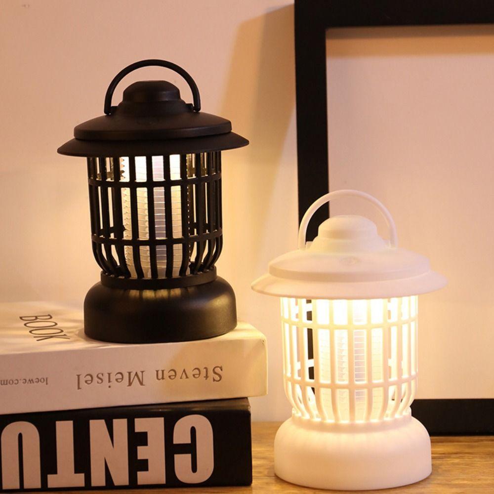 Portable Electric Camping Light Purple Light Mosquito Trap Easy To Use Mosquito Lamp  Outdoor