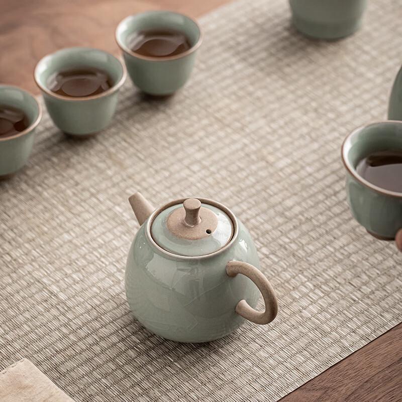 Soshi Ceramic Ge Kiln Kung Fu Tea Set