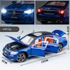 1/24 Scale E-Class E300L Diecast Car Model Toy, Pull Back Toy Vehicle with Sound and Light for Kids Toddler Boys Girls Gift Collection