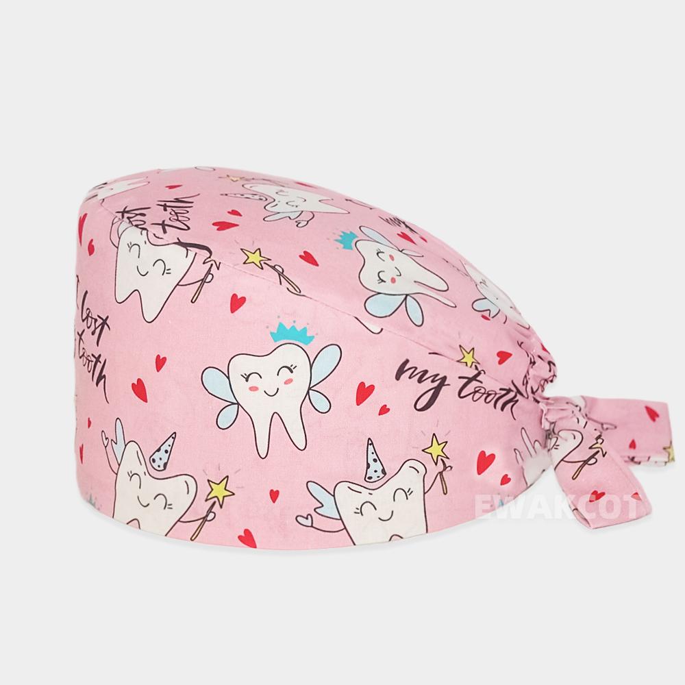 Neue Peeling-Mütze für Damen und Herren, Baumwolle, verstellbar, für Zahnarzt, Labor, Krankenhaus, Klinik, Klinik, Schönheitssalon, Spa, Tierhandlung, Tierarzt, Arbeitskappen