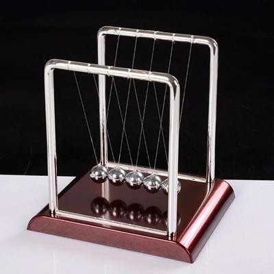 1PC Newton Pendolo Newton Insegnamento Scienza Culla Acciaio Bilancia Palla Natale Capodanno Regalo Decorazione Casa Accessori