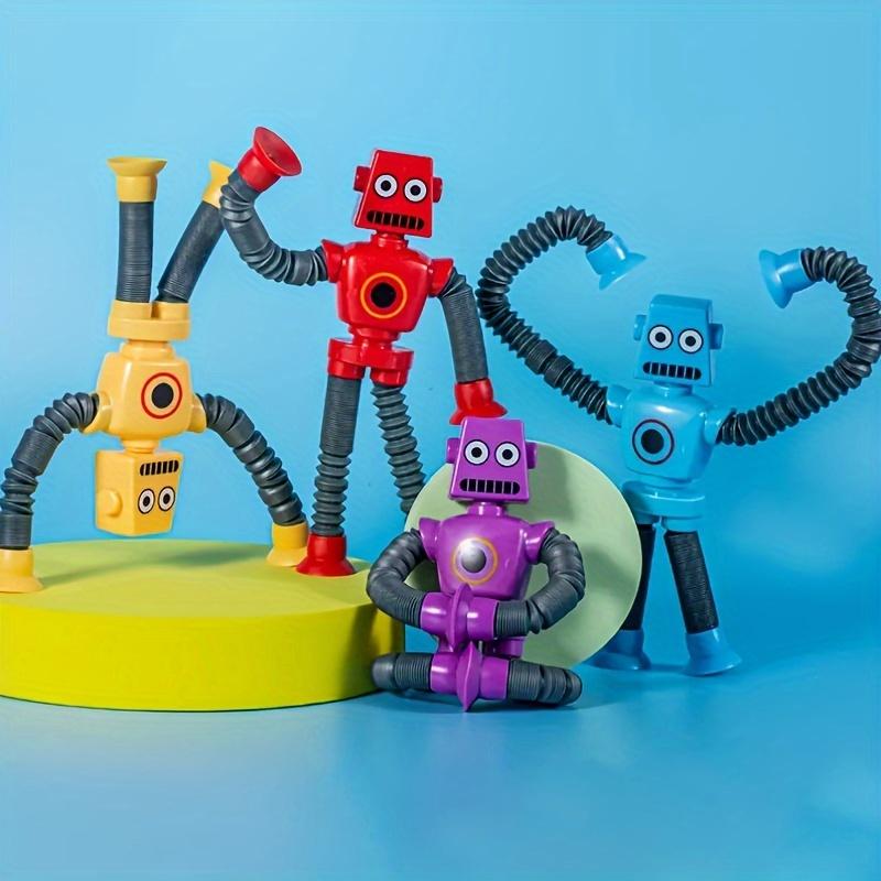 Variety Robots; Technology Suction Cup Toys; Educational Car Toys, Bathroom Toys, Bedroom Toys