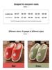 Winter Warm Cartoon Cotton Slippers for Women & Men - Thick Sole Indoor Footwear for Couples