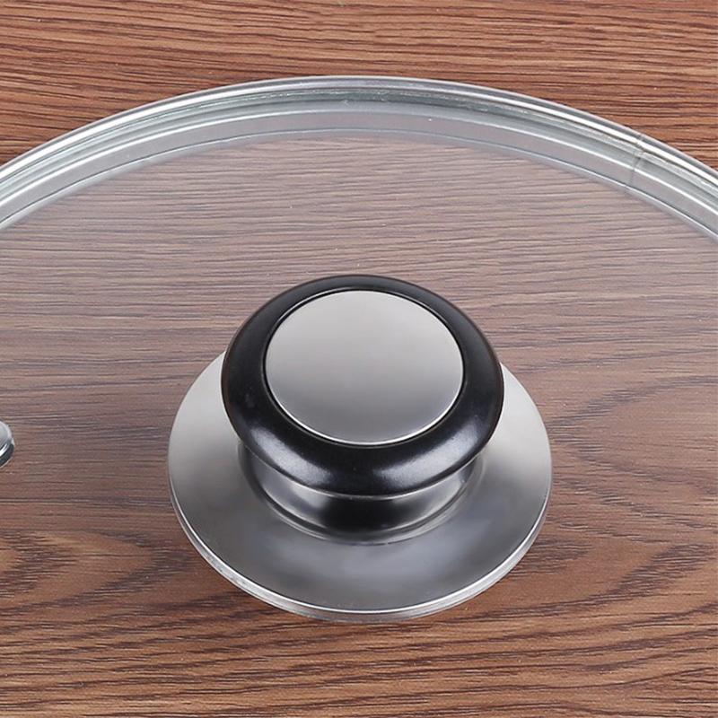 1pc/2pcs/3pcs Universal Soup Pot Lid Handle Pot Lid Top Cap Handle Pot Knob Pot Lid Head Glass Lid Stainless Steel Cap Top Bead
