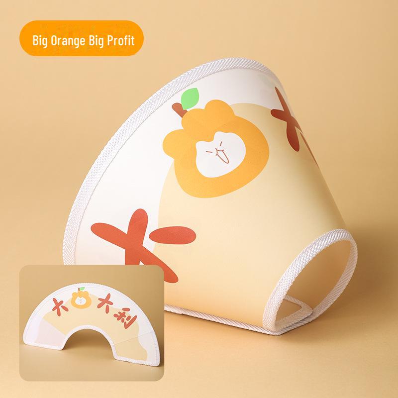 

Мягкий антилизательный ошейник Elizabethan Pet для собак и кошек M - Neck 21-27cm, Depth 13.5cm, for 6-11 lbs