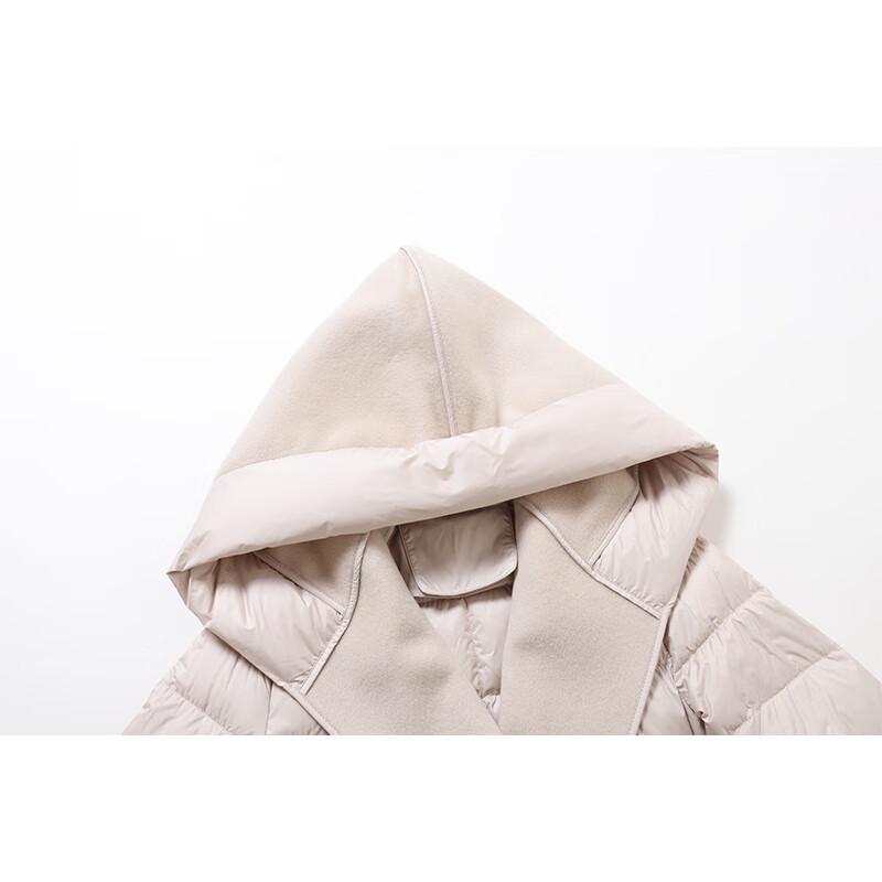 G·TENNA BN-S7858 Women's Long Hooded Down Jacket