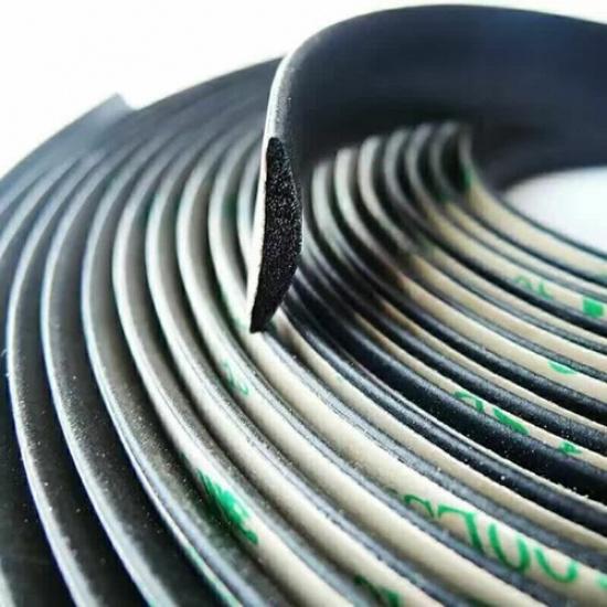 5m Seal Strip Trim For Car Front Rear Windshield Sunroof Weatherstrip Rubber