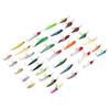 35Pcs Simulation Hard Bait Mixed Minnow Fishing Lure Kit Minnow Lure for Freshwater Saltwater Boat Fishing