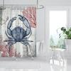 Home Waterproof Fabric Bathroom Curtain Accessories Shower Shower Curtain Atlantis Style Shower Curtain