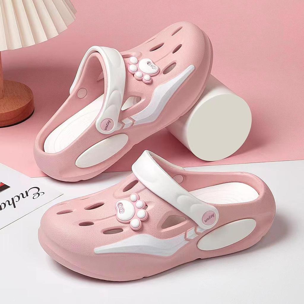 Women's 2024 Thick-Soled Non-Slip Closed-Toe Sandals: Casual, Versatile Outdoor Beach Fashion Footwear