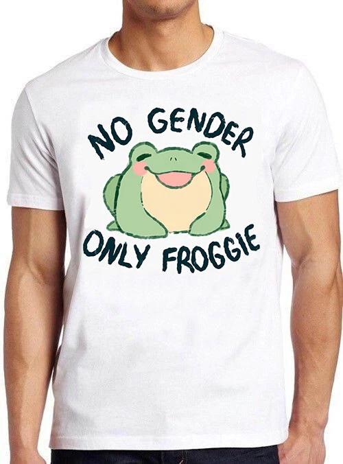 No Gender Only Froggie Frog Gay LGBT Pride Proud Funny Gift Tee T Shirt M815