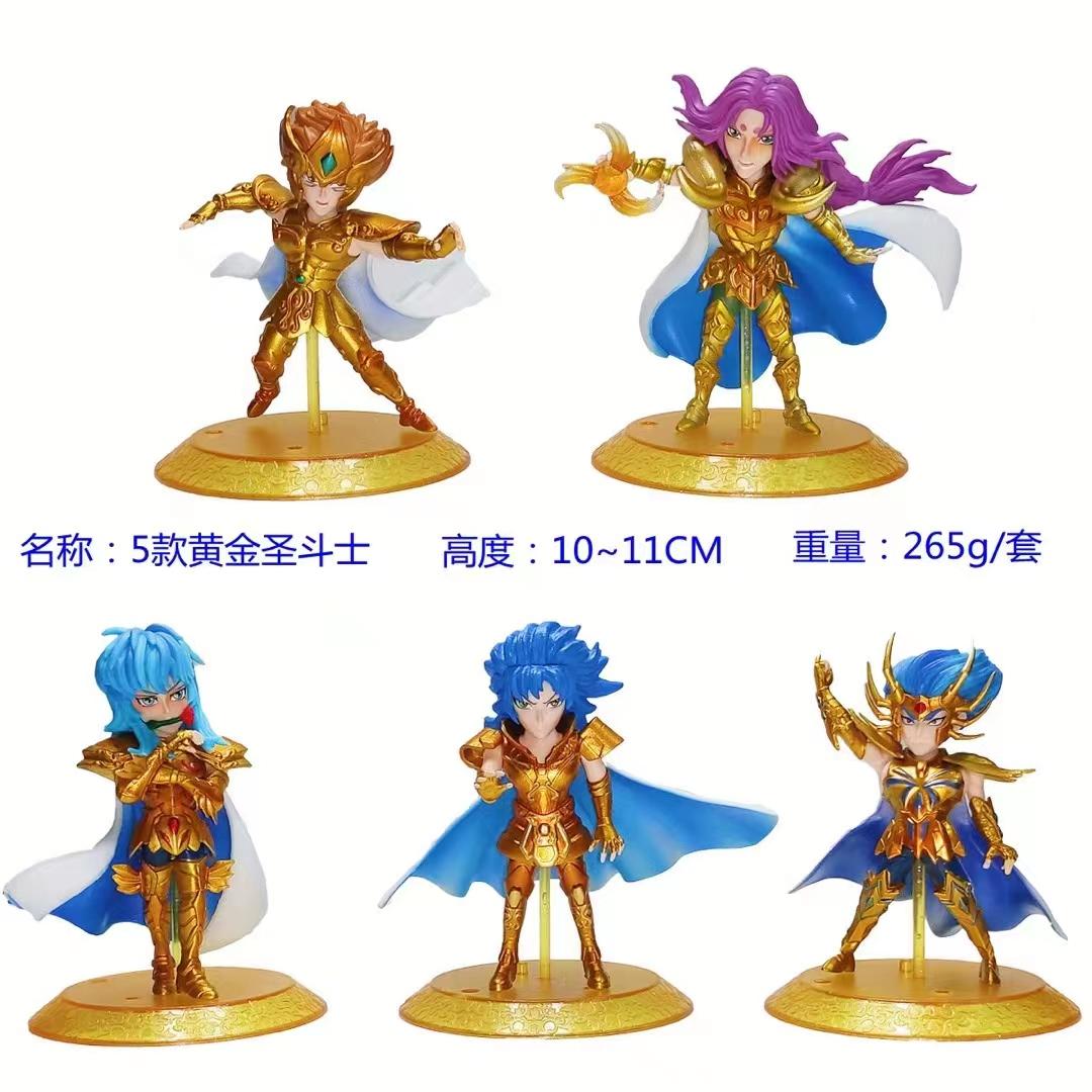 Saint 12Pcs/Set Seiya Artliized Blind Box Tamashi Box Gold Saints Collection Decoration Model Desk Decoration Toy hobbies 11cm