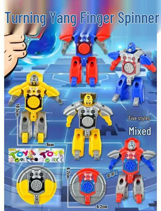 

Трансформирующийся робот спиннер: Складная детская игрушка для снятия стресса