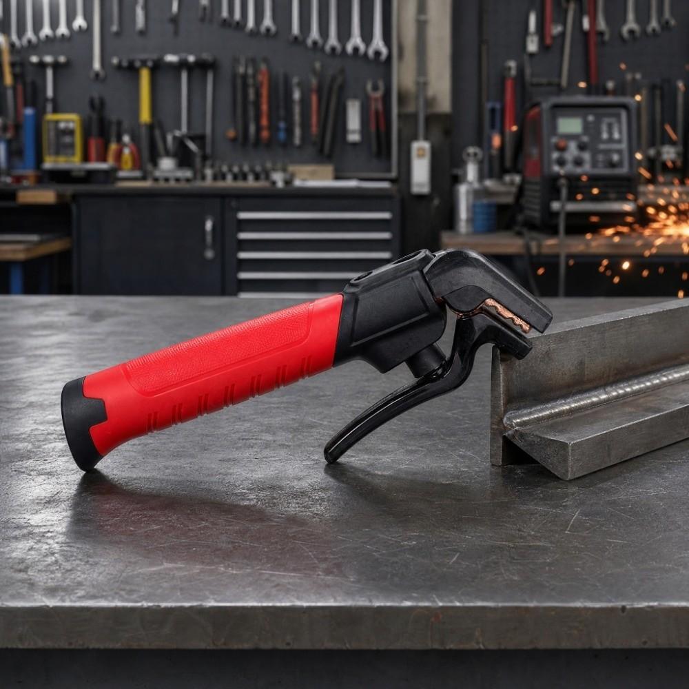 Heavy Duty Welding Electrode Holder Insulated Handle Electrode Holding Clamp  Welding Clamp