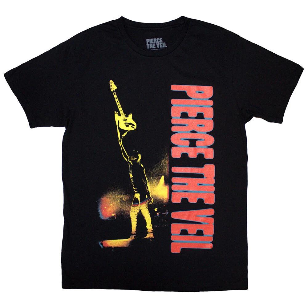 Pierce The Veil Unisex T-Shirt: Guitar Swing (X-Large) 4XL