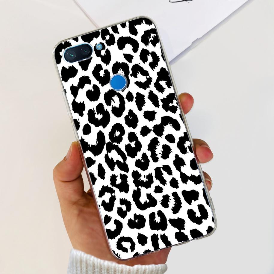 For Xiaomi Mi 8 Lite Case Fashion Soft Silicone Phone Case For Xiaomi Mi 8 SE / Mi 8 Pro Mi8 Lite Clear Tpu Cover Astronaut Capa