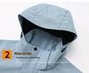 Women's Spring & Autumn Outdoor Windproof Waterproof Jacket 