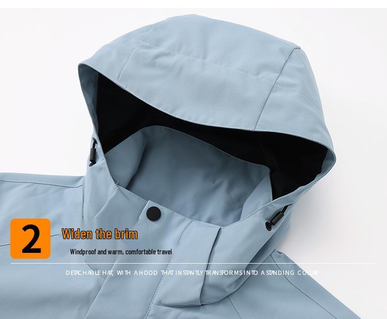 Women's Spring & Autumn Outdoor Windproof Waterproof Jacket 