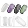 Car Key Shell Case Transparent FOB Case Cover For Hyundai Santa Fe Sonata Tucson 2020 2021 2022 Remote Smart Key Protect Cover